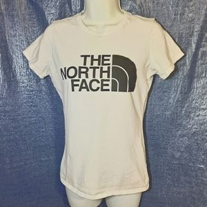The North Face. T-shirt Top Women's Small White Cap Sleeve